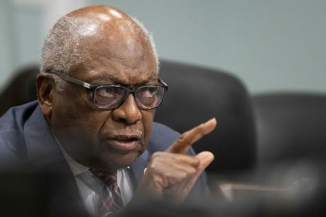 Republicans in South Carolina want to draw a new congressional map, and it could eliminate the district that has for decades elected Democrat Jim Clyburn.
              Kevin Wolf/AP Photo