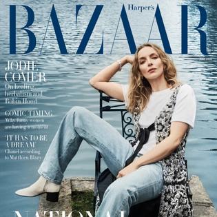 Bang Showbiz / Jodie Comer covers Harper's Bazaar.
