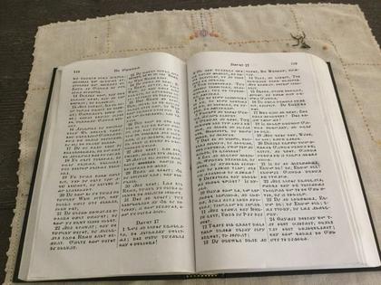 Sequoyah's invention of a Cherokee syllabary helped translate the Bible soon after missionaries' arrival. Wesley Fryer/Cherokee Heritage Center via Wikimedia Commons, CC BY