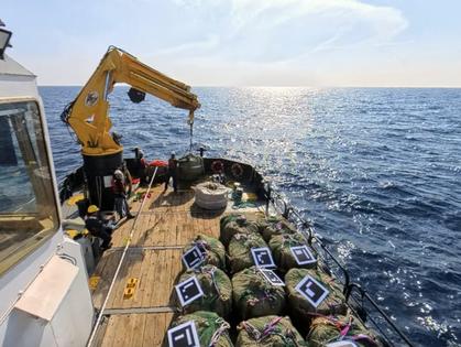 In the Mediterranean Sea, the Israeli company Rewind has a pilot project that buries biomass bundles beneath seafloor sediments, where the lack of oxygen slows decomposition.
Used with permissions from Rewind