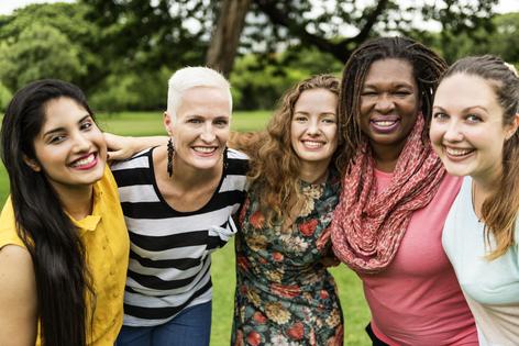 Happy friends. Dreamstime/TCA