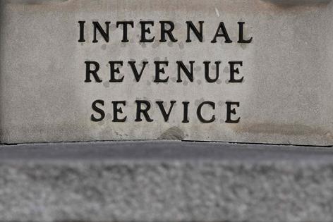 The Internal Revenue Service (IRS) headquarters, in Washington, D.C., on Jan. 10, 2023. (Mandel Ngan/AFP via Getty Images/TNS)