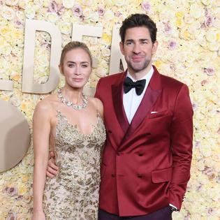 Bang Showbiz / Emily Blunt and John Krasinski have two children