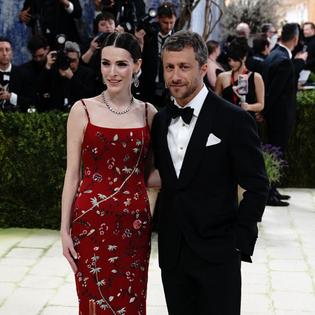 Bang Showbiz / Bee Shaffer and Francesco Carrozzini at the Met Gala in May 2026.