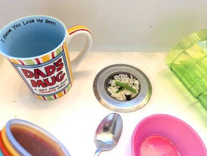 A $5 stainless-steel screen strainer can prevent a $500 drain-cleaning service call. You can see how this one captured small grains of rice and other food scraps. (Tim Carter/Tribune Content Agency/TNS)