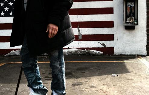 There’s a strong connection between veteran homelessness and incarceration.
              Spencer Platt/Getty Images News