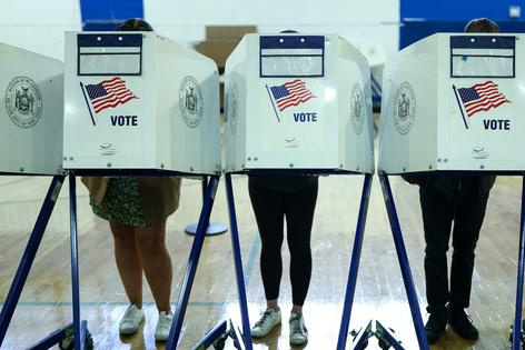 The Election Security Group turns intelligence about foreign election threats into warnings and offensive operations. Charly Triballeau/AFP via Getty Images