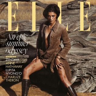 Bang Showbiz / Zendaya covers ELLE UK magazine