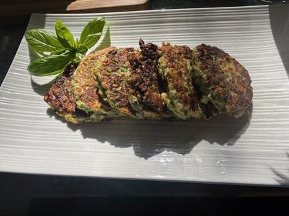 These zucchini corn cakes go nicely with any simple entree. (Diane Rossen Worthington/TCA)