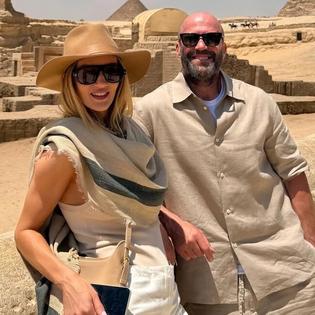 Bang Showbiz / Rosie Huntington-Whiteley and Jason Statham - 25 May 2026 - Egypt - Rosie's Instagram page