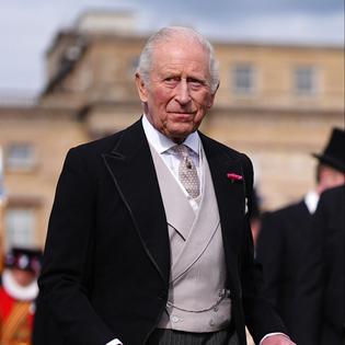Bang Showbiz / King Charles at a Buckingham Palace garden party