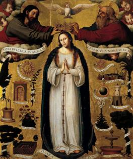 ‘The Immaculate Conception,’ by 16th-century painter Juan de Juanes.
Fundacion Banco Santander/Google Art Project via Wikimedia Commons