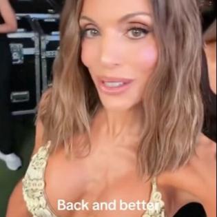 Bang Showbiz / Bethenny Frankel - Ist June 2026 - Instagram - Sports Illustrated Swim runway