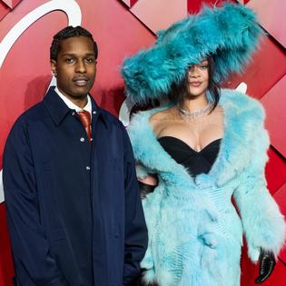 Bang Showbiz / A$AP Rocky and Rihanna - December 2014 - Getty - London Fashion Awards
