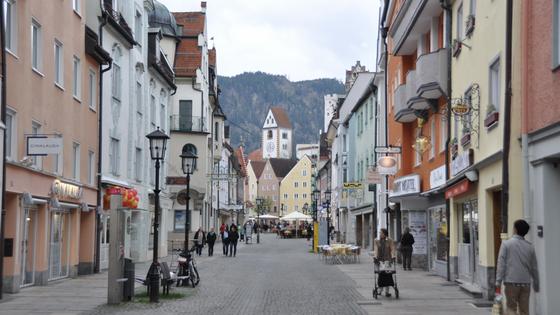 Bavaria is dotted with cute, colorful, cobbled towns, towns like Füssen. (Cameron Hewitt, Rick Steves' Europe)