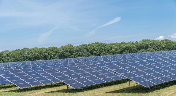 Large-scale solar power plants are key elements of energy policies in New York and other states. Lev Radin/Pacific Press/LightRocket via Getty Images