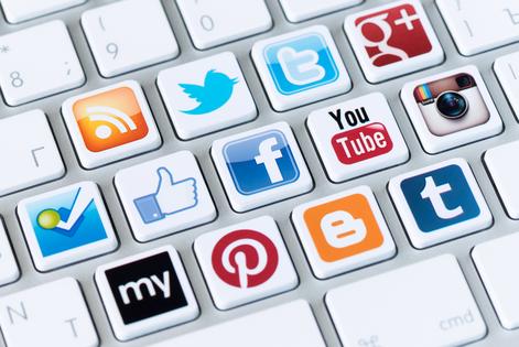 Social media buttons. Dreamstime/TCA