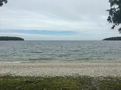 Public beach access, such as at Schoolhouse Beach, is important to the residents of Door County, Wis.
David Underwood/Education Images/Universal Images Group via Getty Images