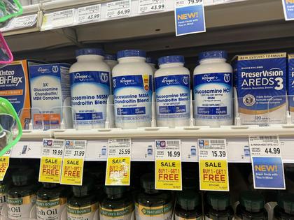 Glucosamine is sold over the counter. Amanda Mascarelli