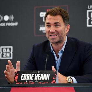 Bang Showbiz / Eddie Hearn has revealed his ambition