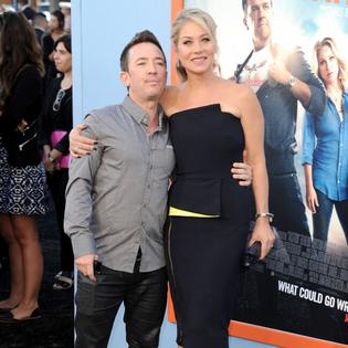 Bang Showbiz / David Faustino and Christina Applegate - July 2015 - Famous - Vacation premiere