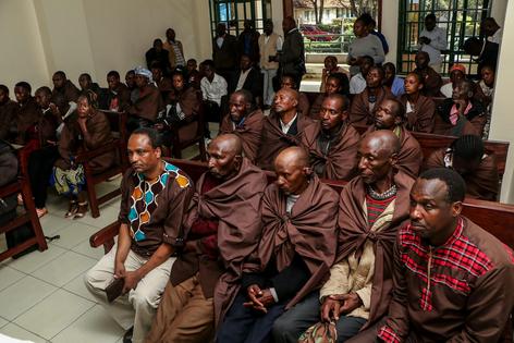 The Ogiek community has fought in courts for their rights over many years.
James Wakibia/SOPA Images/LightRocket via Getty Images