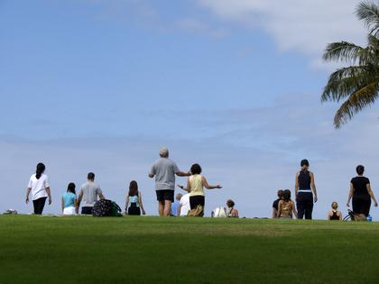 Public prayer. Dreamstime/TCA
