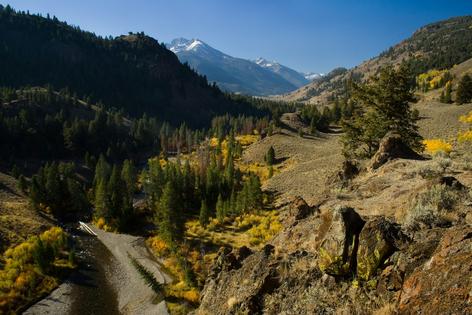 The Sawtooth National Recreation Area in Idaho is bordered by roadless areas within the Sawtooth National Forest.
Eric Zamora/VW PICS/Universal Images Group via Getty Images