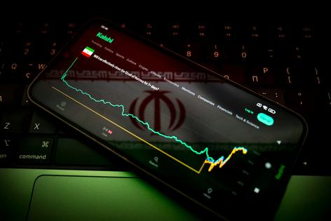 The Kalshi market wager ‘Will Iran effectively close the Strait of Hormuz for 7+ days?’ appears on a smartphone screen on March 9, 2026.
              Nikolas Kokovlis/NurPhoto via Getty Images