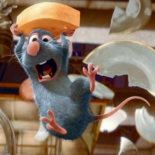 Bang Showbiz / Patton Oswalt voiced protagonist Remy in Ratatouille