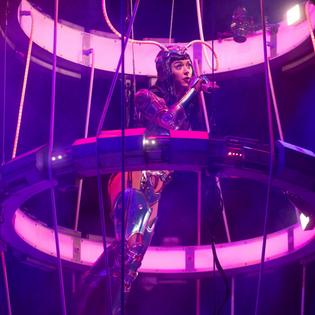 Bang Showbiz / Katy Perry appeared to make a pointed reference to former fiancé Orlando Bloom during a concert in Spain