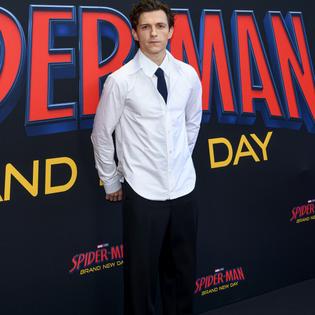 Bang Showbiz / Tom Holland at the Spider-Man: Brand New Day Global Fan Event in Amsterdam