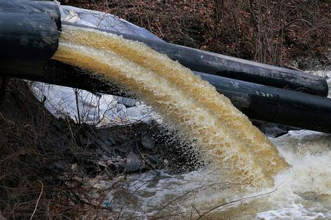 Raw sewage can enter Pittsburgh’s rivers with as little as a tenth of an inch of rain.
Heather Dieh/News Collection via Getty Images