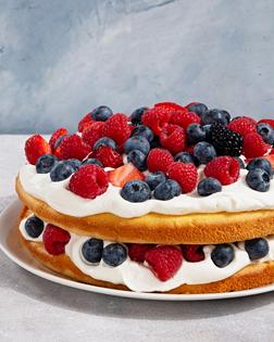 This sponge cake is as light as a summer breeze. (Nicole Wolf/TCA)
