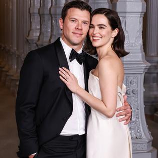 Bang Showbiz / Zoey Deutch and Jimmy Tatro at the LACMA Gala in November 2025