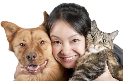 Animal lover. Dreamstime/TCA