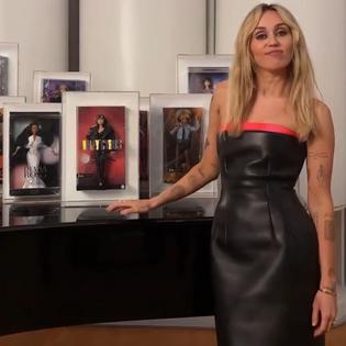 Bang Showbiz / Miley Cyrus unveils new Barbie doll