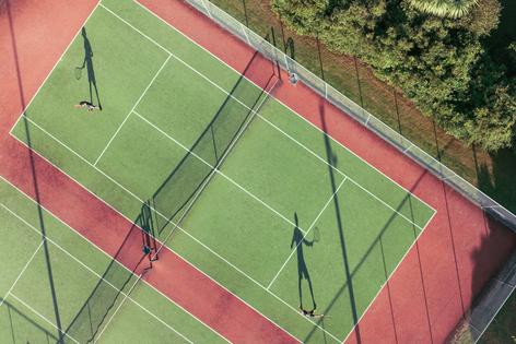 A disagreement can be like a game on the court, with respectful rivals playing their roles.
Jessie Casson/DigitalVision via Getty Images