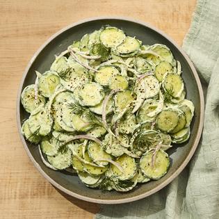 Cool, crisp and creamy, this side dish is ideal summer fare. (Victor Protasio/TCA)