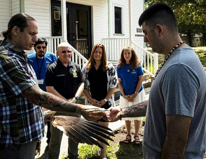 The Fort Gregg-Adams Religious Services Office held its first official Native American worship service at Heritage Chapel on the U.S. Army installation in Virginia on Aug. 10, 2024. Chad Menegay