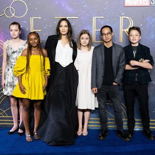 Bang Showbiz / Zahara Jolie and Maddox Jolie have taken the next formal step towards legally removing Brad Pitt's surname