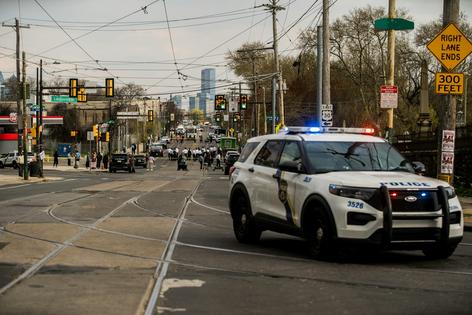 Nearly two-thirds of gunshot victims in Philadelphia are brought to trauma centers by police, according to a 2021 study. Thomas Hengge/Anadolu via Getty Images
