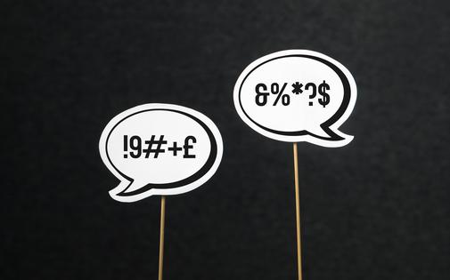 Bad language concept. Dreamstime/TCA