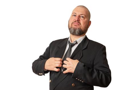 Prideful man. Dreamstime/TCA