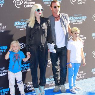 Bang Showbiz / Gwen Stefani, Gavin Rossdale, Kingston, and Zuma in 2013