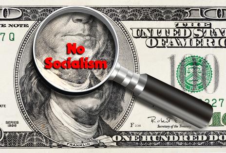 No socialism. Dreamstime/TCA