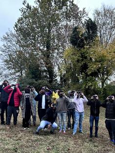 Birding is a good way to practice mindfulness, psychologists report.  Jennifer Andrews