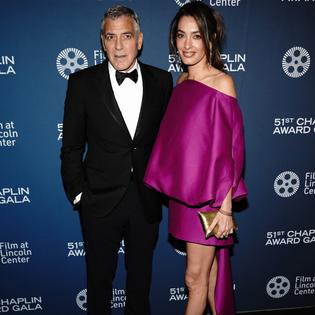 Bang Showbiz / Couple George Clooney and Amal Clooney.