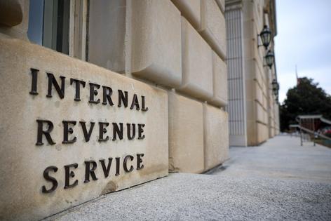 The Internal Revenue Service Building on Feb. 20, 2025, in Washington, D.C. (Tasos Katopodis/Getty Images/TNS)