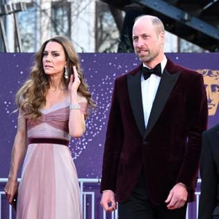 Bang Showbiz / Prince and Princess of Wales joined by their three children at Commonwealth Games.